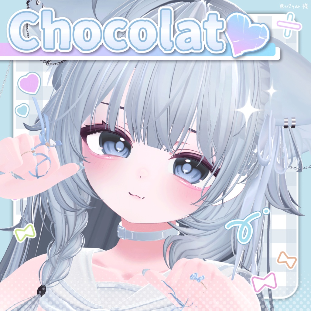 【15アバター対応】魔性のメンヘラアイテクスチャ