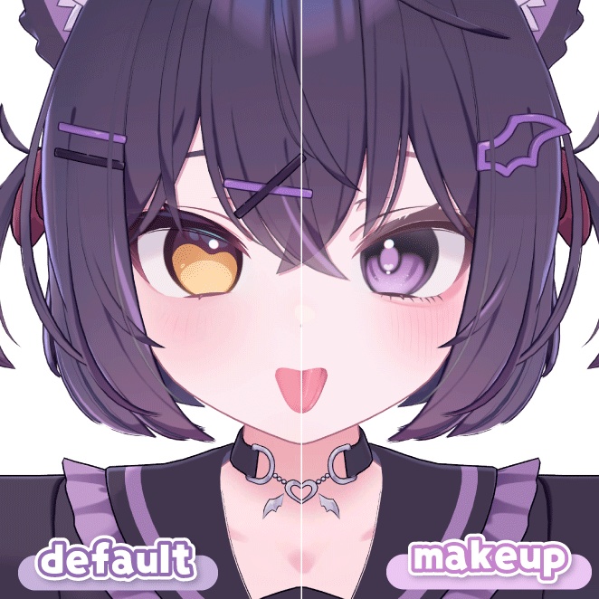 【ショコラ-Chocolat専用-】White Mocha MakeUp texture & Tongue texture