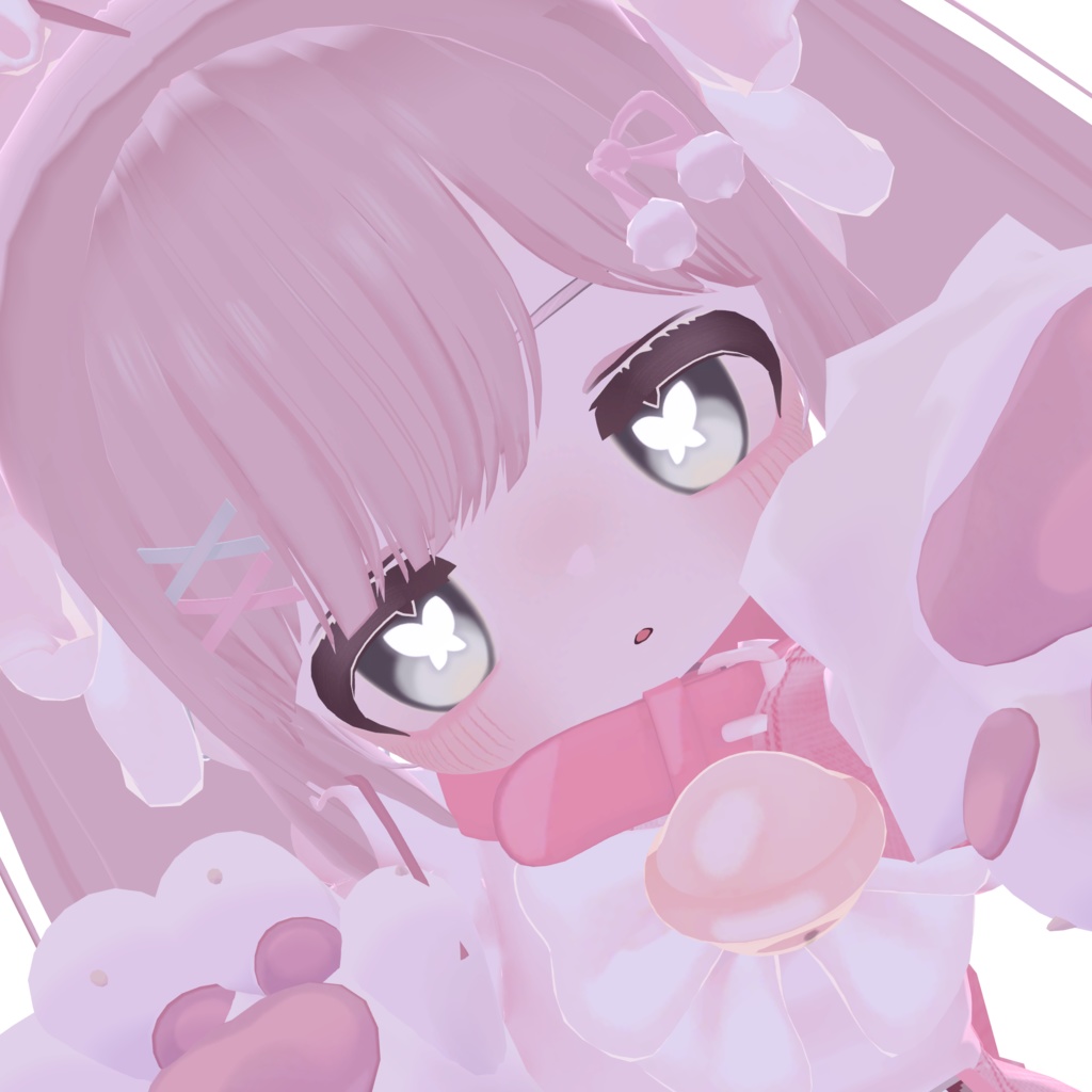 【10アバター対応】ぱぴよんアイテクスチャ