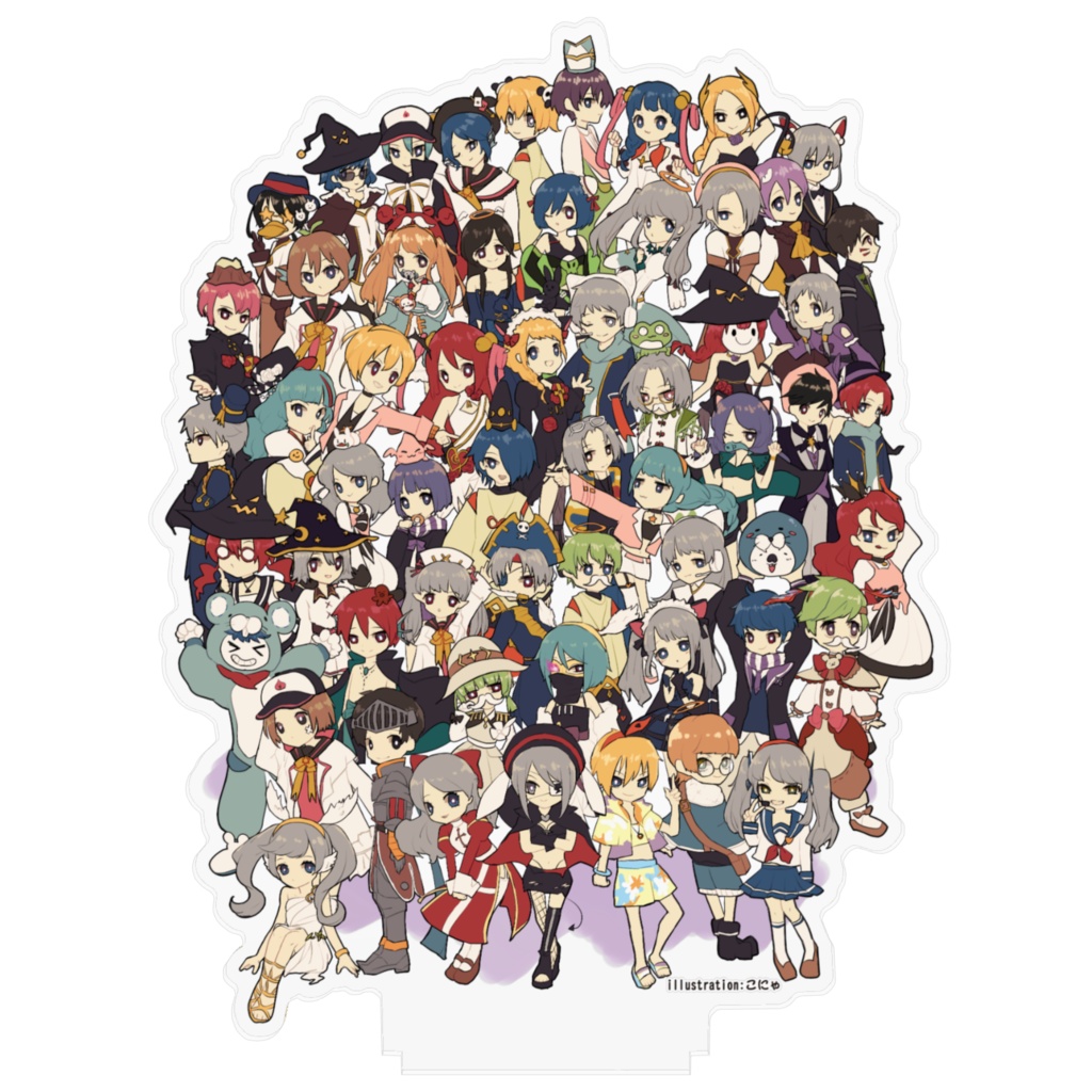 SUPPORTERS二周年記念アクリルスタンド二種