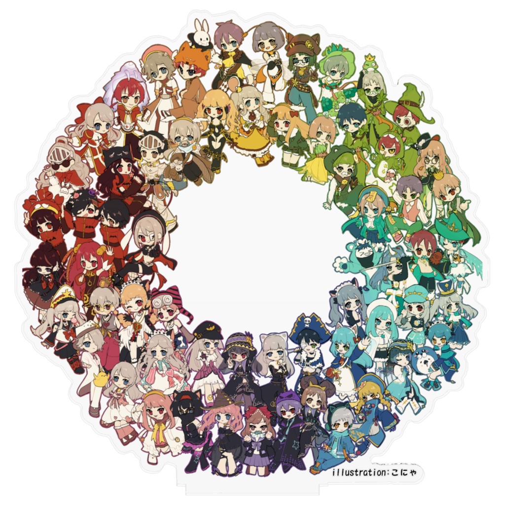 SUPPORTERS 三周年記念アクリルスタンド