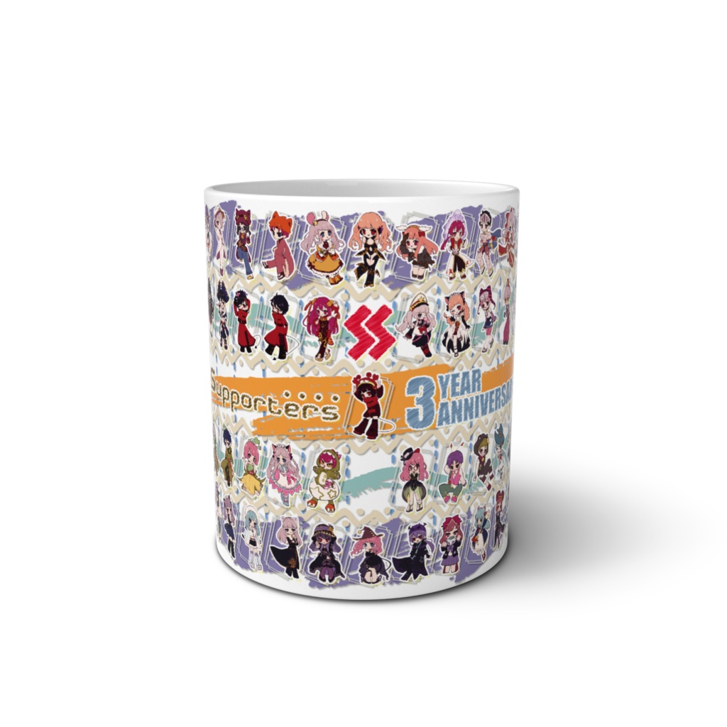 SUPPORTERS三周年記念マグカップ
