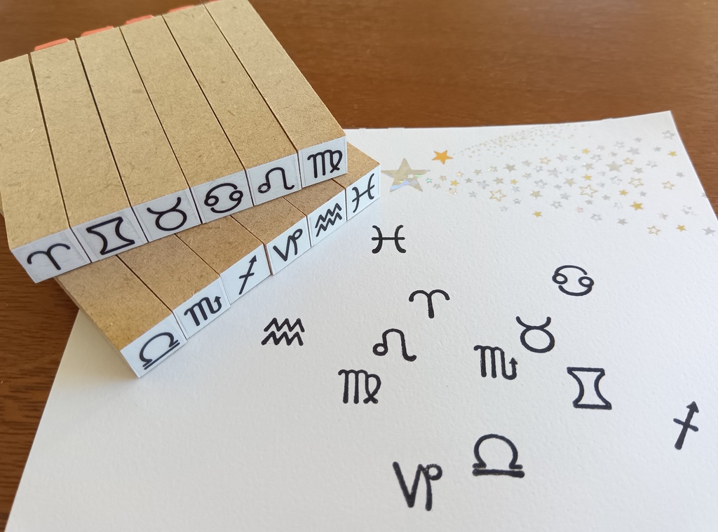 12星座シンボル スタンプセット