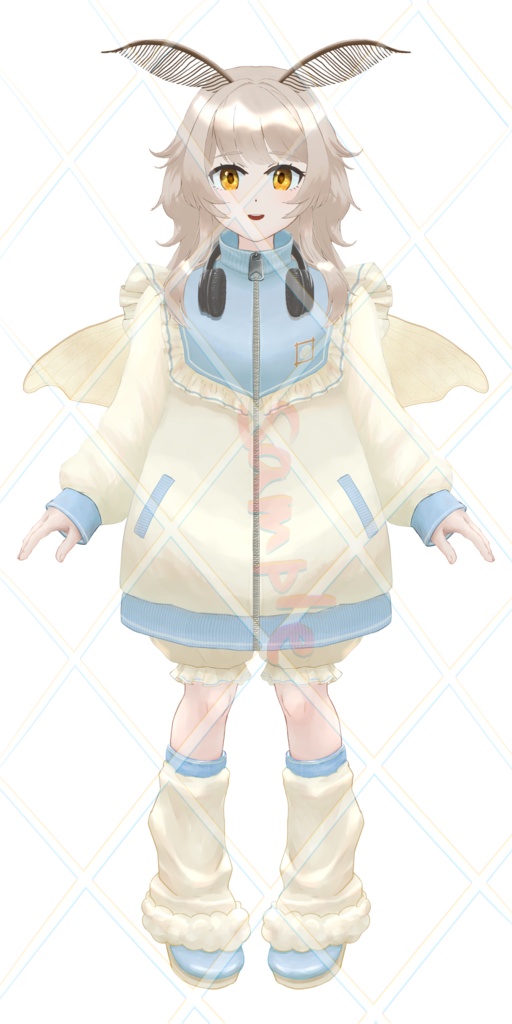 【汎用】IRIAM3.0動作確認済立ち絵【AI不使用】