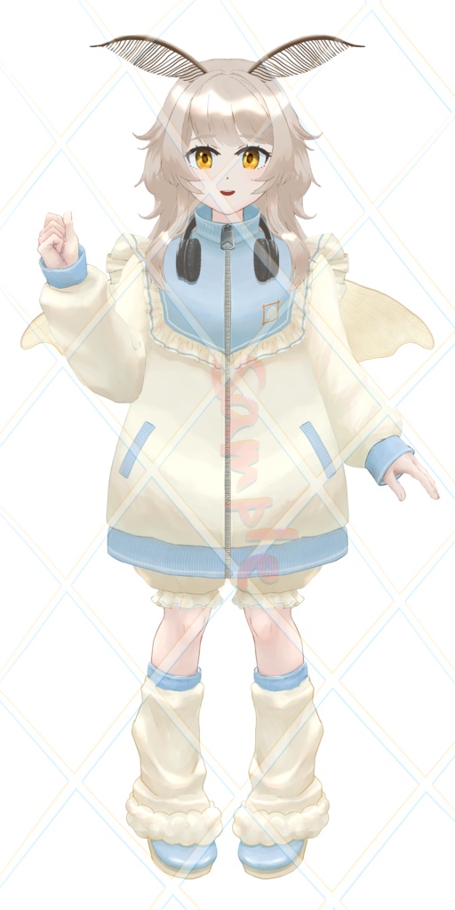 【汎用】IRIAM3.0動作確認済立ち絵【AI不使用】