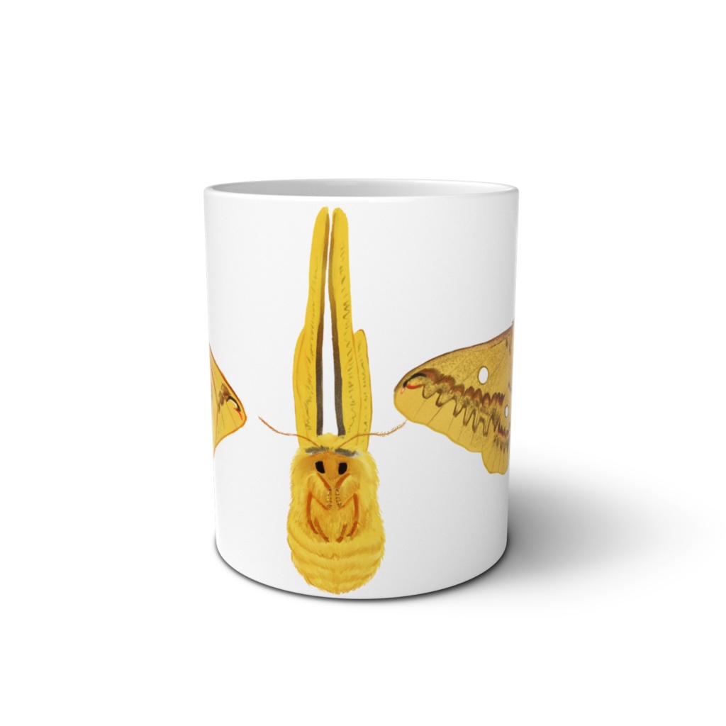 マグカップ ウスタビガ