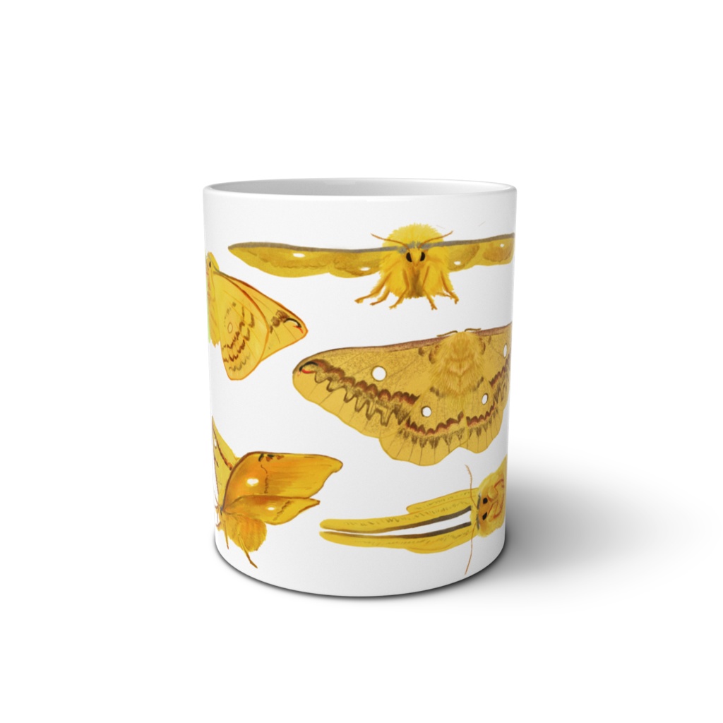 マグカップ ウスタビガがいっぱい