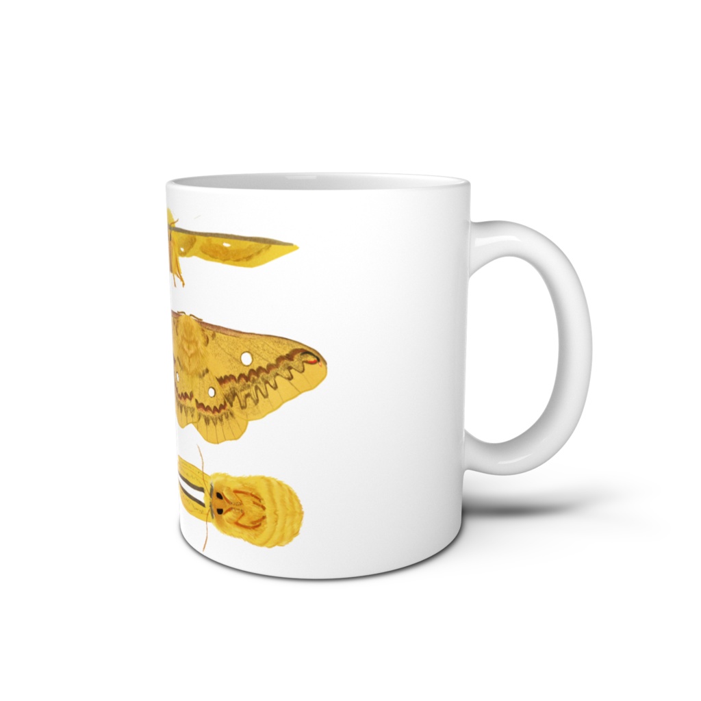 マグカップ ウスタビガがいっぱい