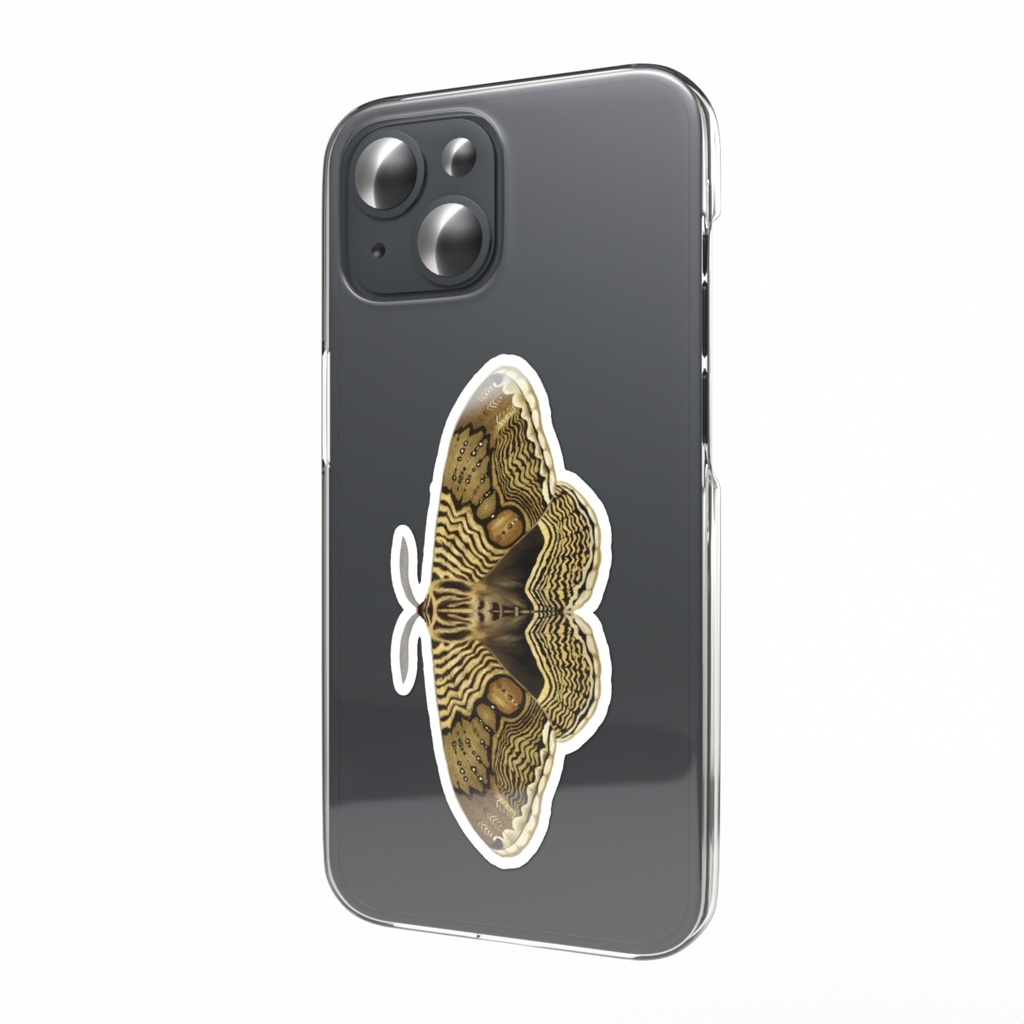 イボタガ　ステッカー