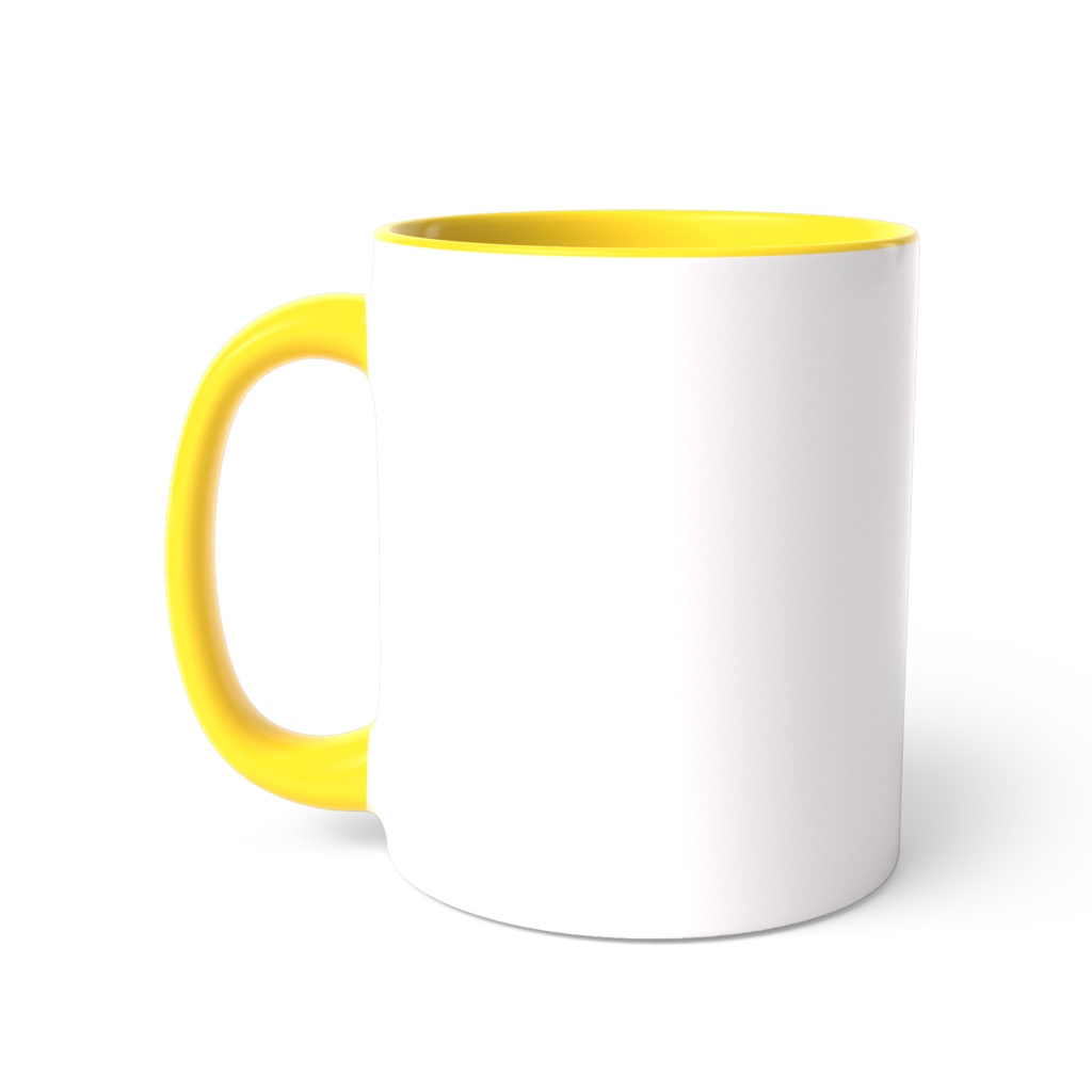 カラーマグカップ キバネツノトンボ 黄色