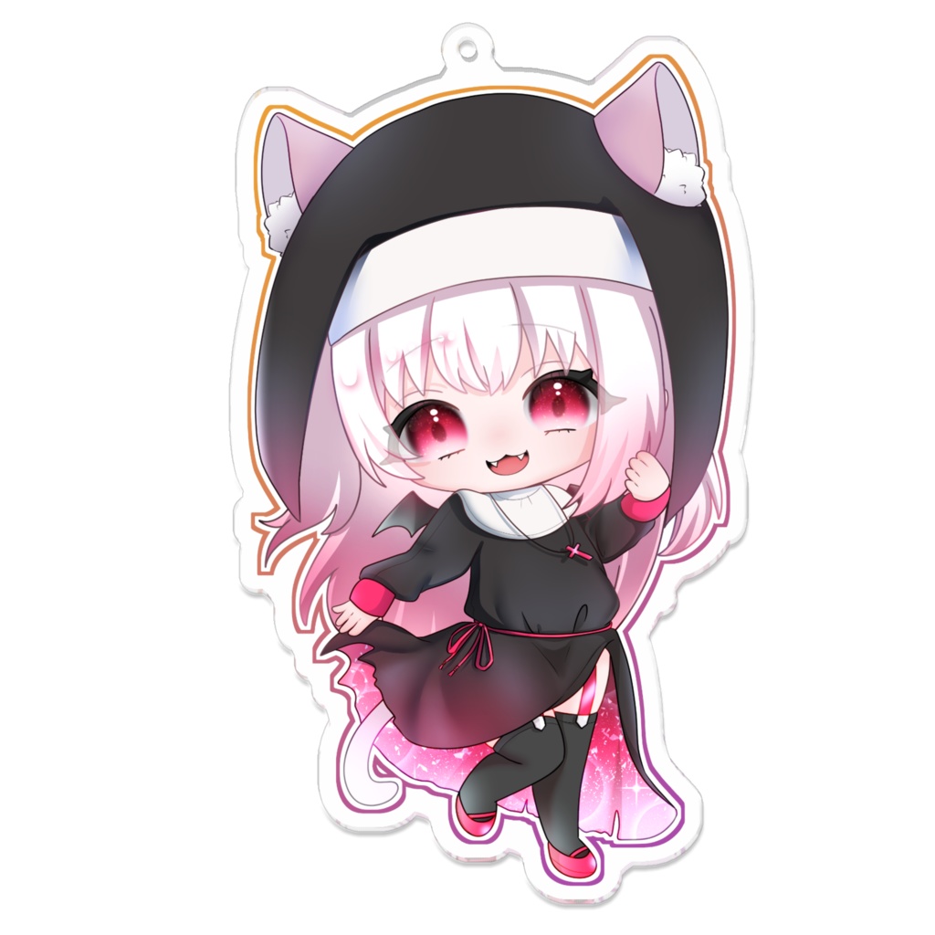 シスターになったよ‪‪❤︎‬ハロウィンver.アクリルキーホルダー