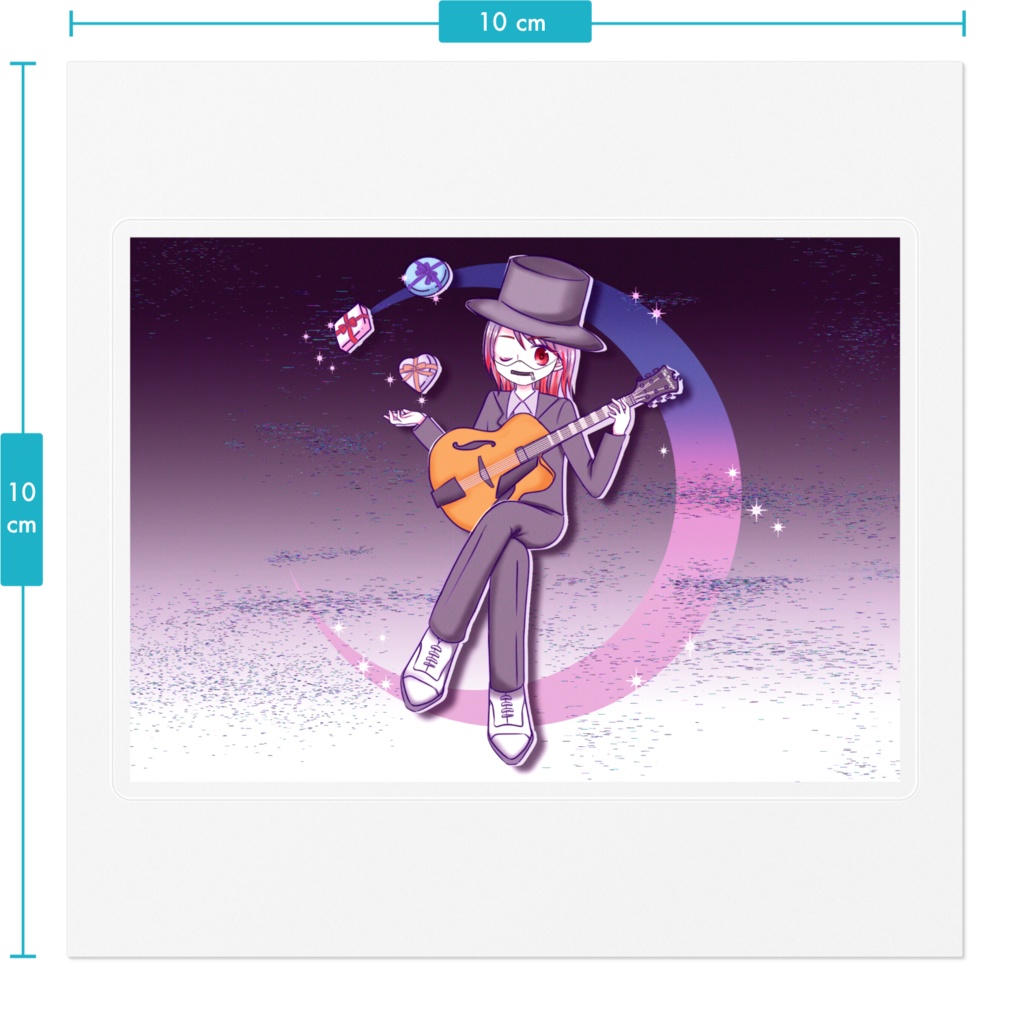 ハッピーバレンタインステッカー(Happy Valentine's Day Sticker)