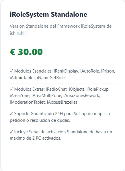 iRoleSystem Framework