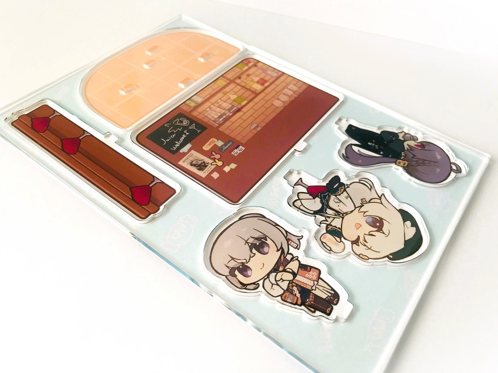 レイブンズアクリルジオラマ