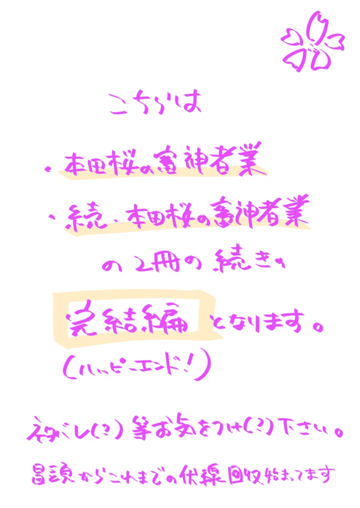 結・本田桜の審神者業
