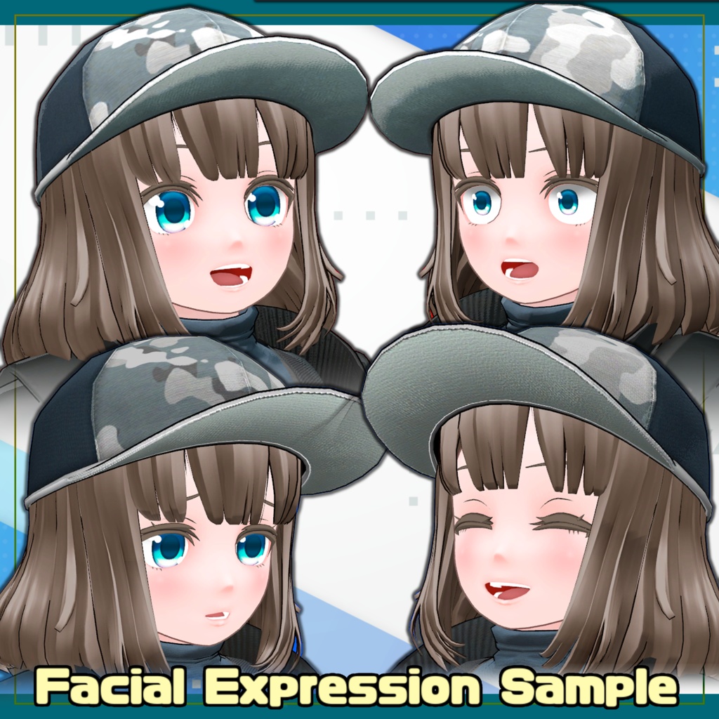 オリジナル3Dモデル「アーシィちゃん2」