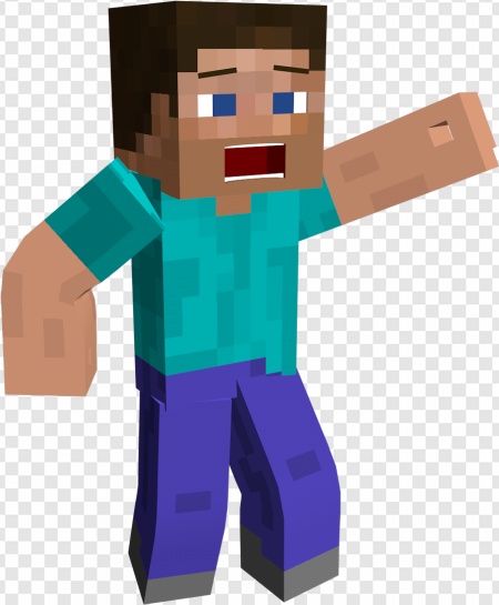 STEVE MineCraft VRM model - AH AVATARS - 4/4