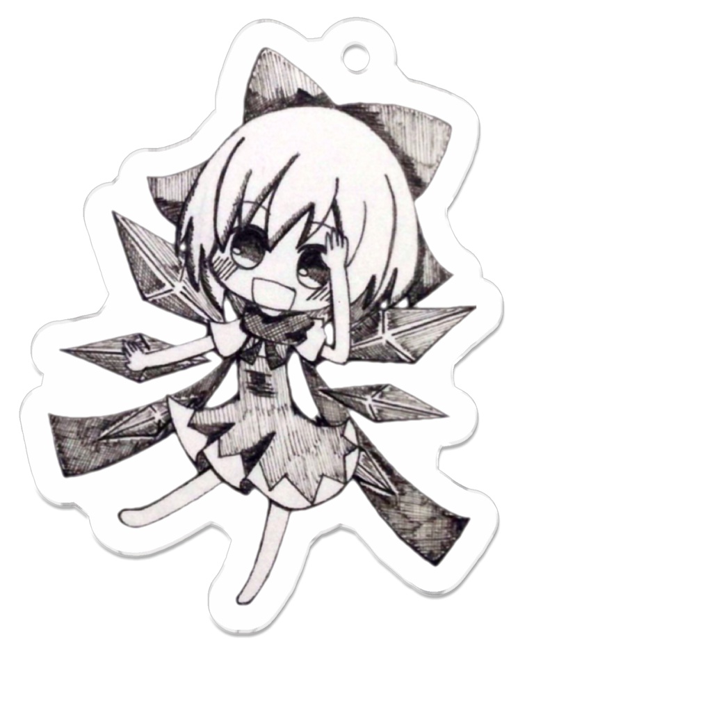 チルノ(アクリルキーホルダー)
