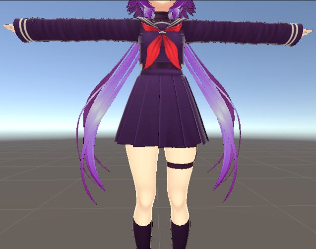 Rindo/竜胆 Purple Texture Recolor Pack