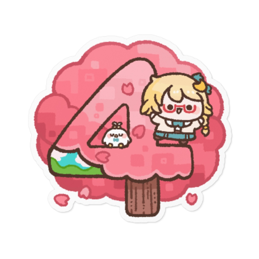 森月よつば 428ステッカー