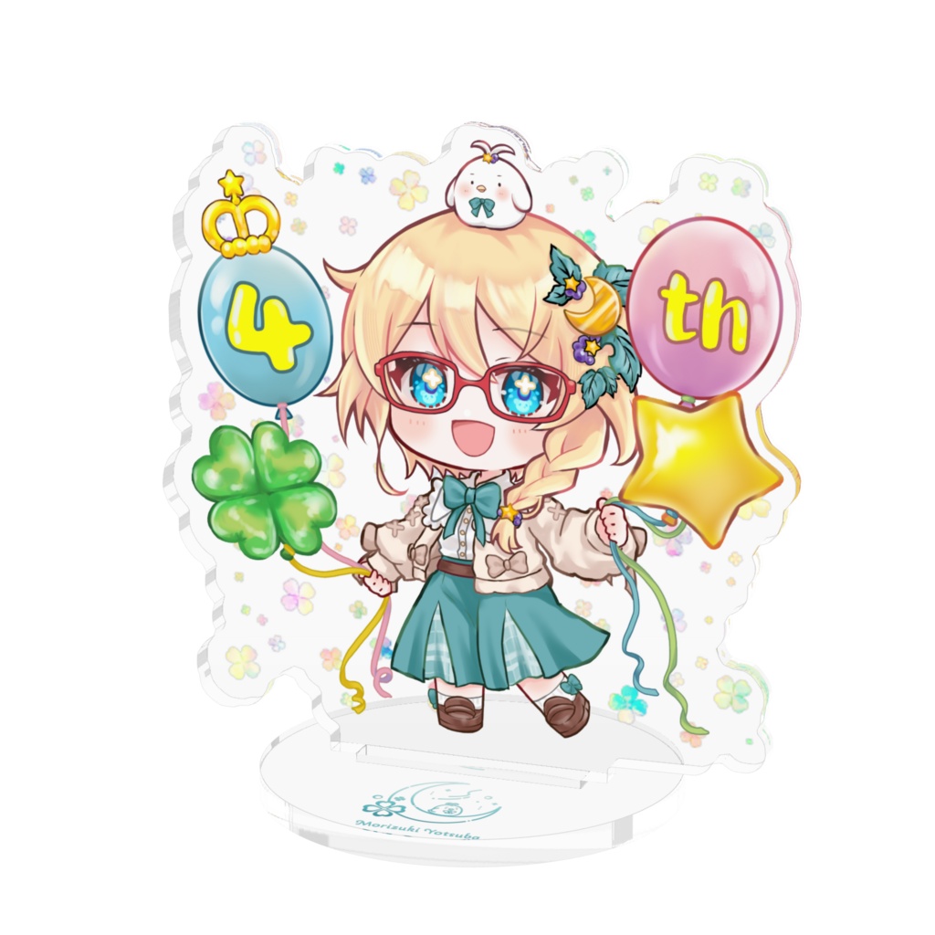 【森月よつば】4周年アクリルフィギュア