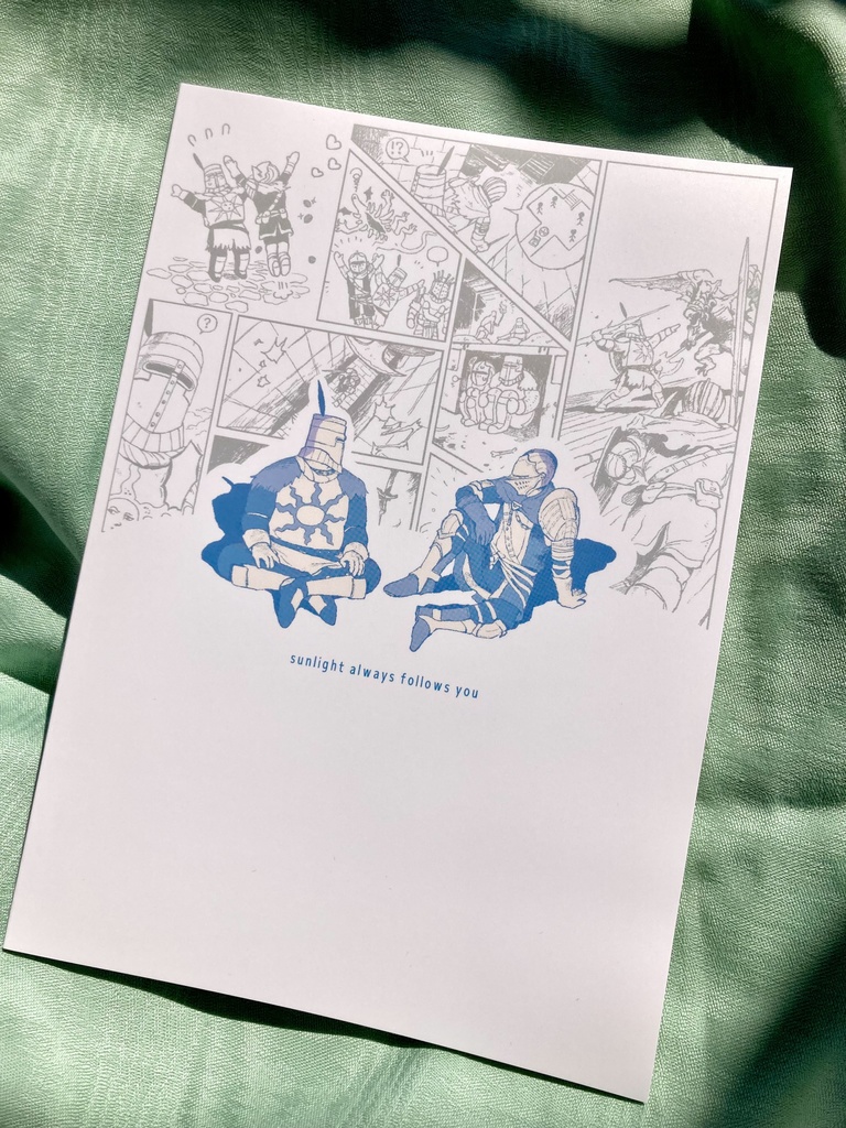 【DARK SOULS同人誌】陽光は君をかたどる【不死×ソラール】