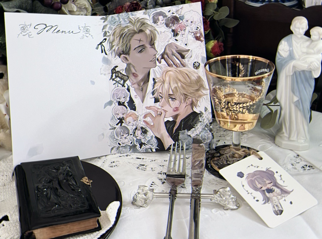 にじそうさく11┊テーブルセッティングSET