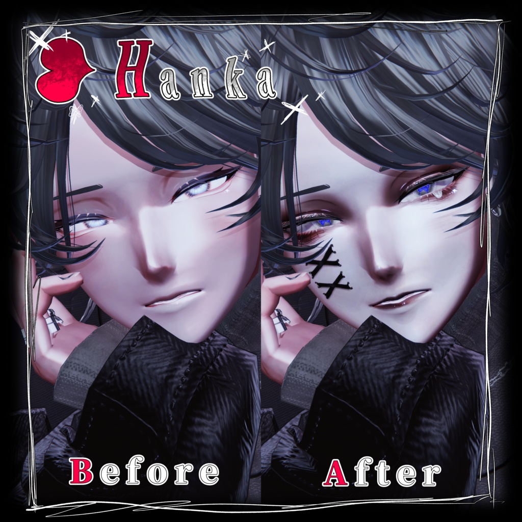 3日間300円引き ❥病み顔Makeup&Eye