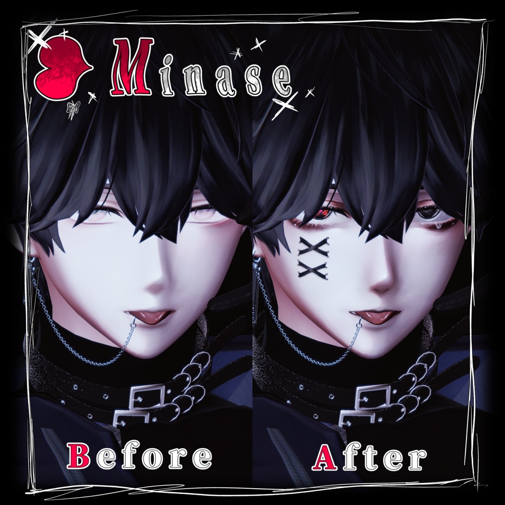 3日間300円引き ❥病み顔Makeup&Eye