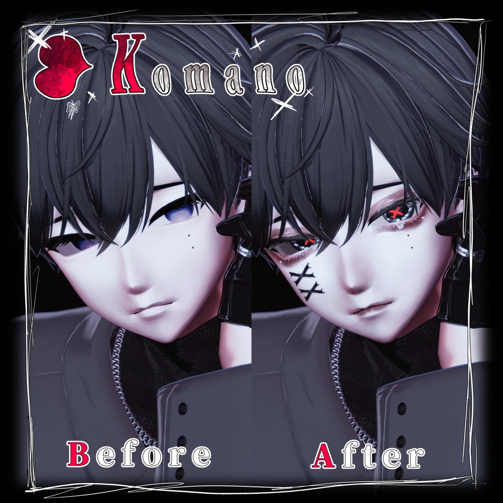 3日間300円引き ❥病み顔Makeup&Eye