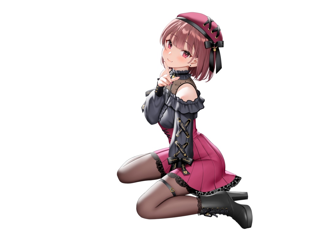 【1月末発送受注生産】お出かけ衣装おすわりアクスタ＆サイン付きブロマイド