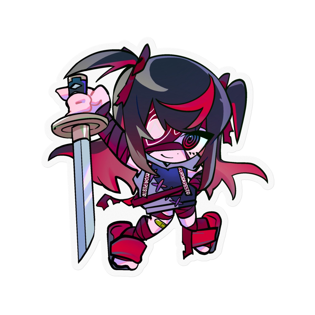 黒田ステッカー①