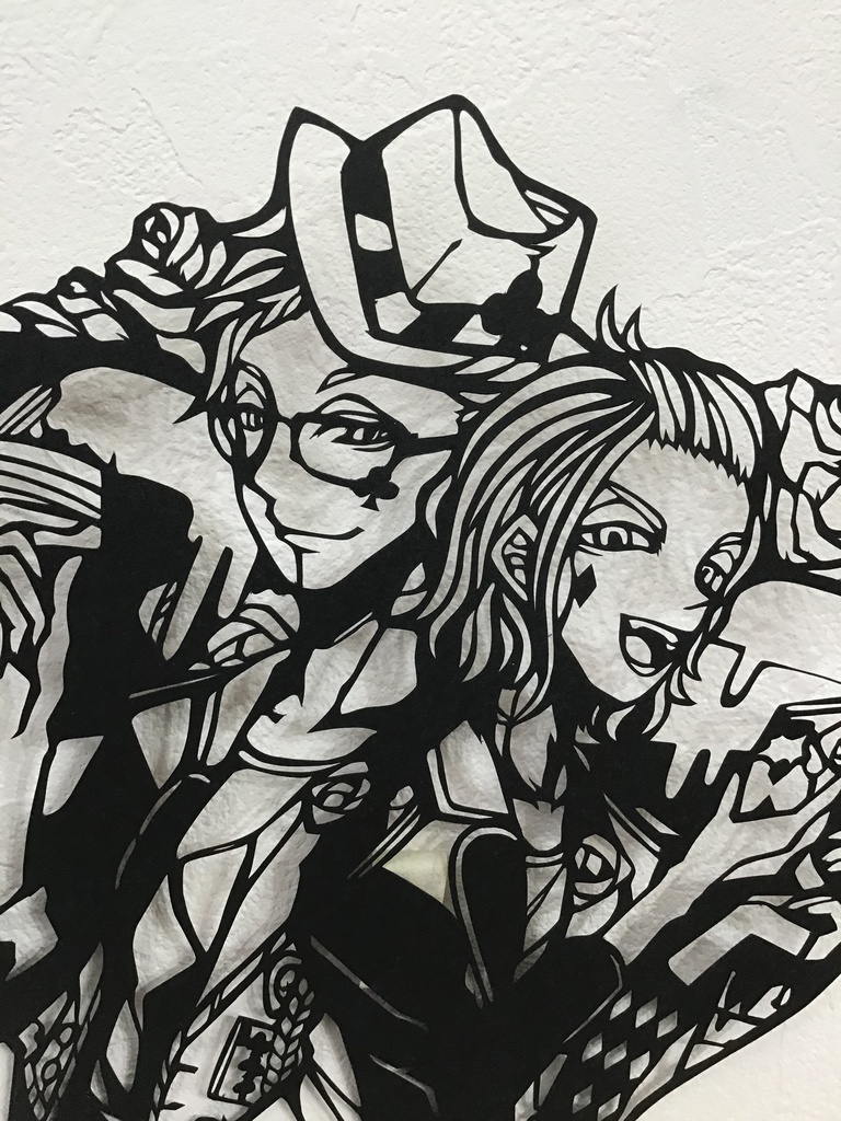 トレイケイト 切り絵 Bartiffin Booth トレイケイト 切り絵 Bartiffin Booth