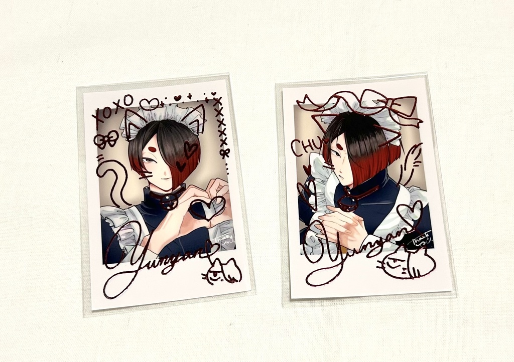 メイドチェキ　ユーハンセット