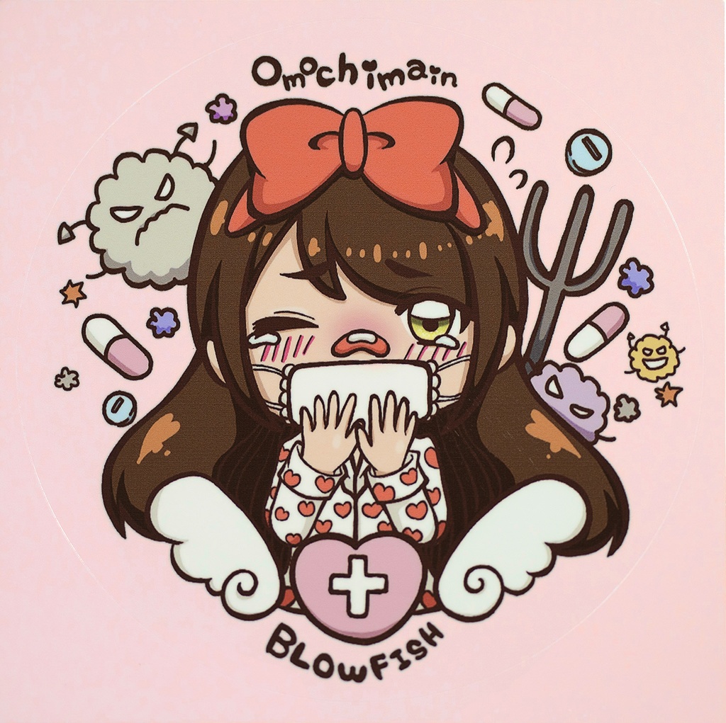 花粉症まいんステッカー