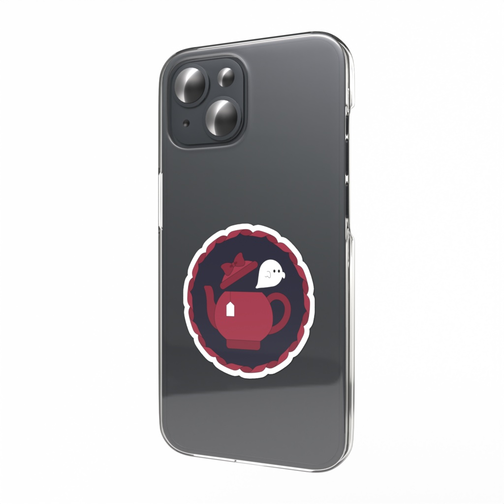 喫茶きさらぎ ロゴ スマホステッカー