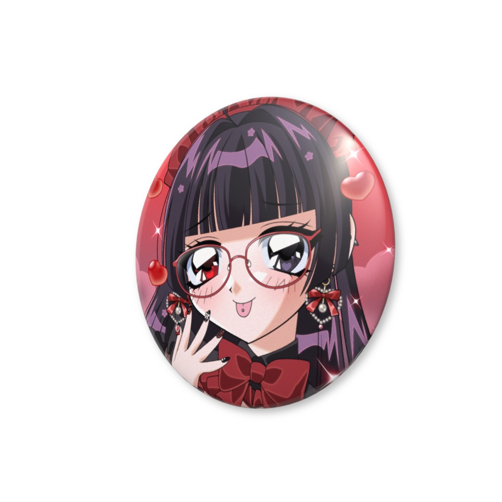 言訳まみれ KAWAII 缶バッジ