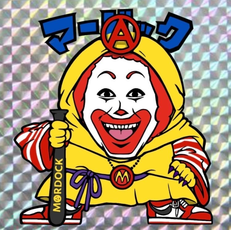 MARDOCK 01 ピンチヒッター シール ホログラム マードック 