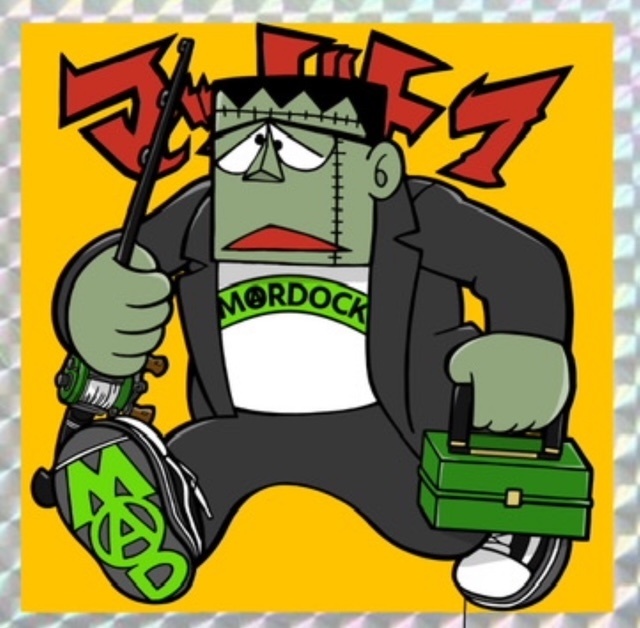 MAD TOY x MARDOCK 06 ヴィクターくん  シール ホログラム マードック