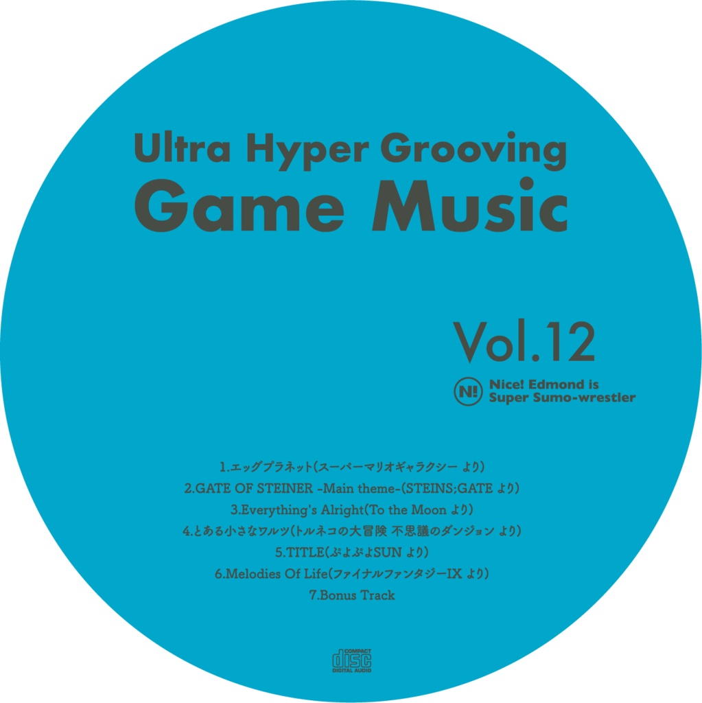 Ultra Hyper Grooving Game Music Vol.12