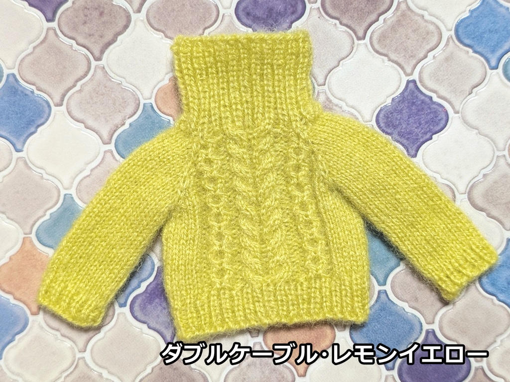 1/12サイズ カシミヤセーター