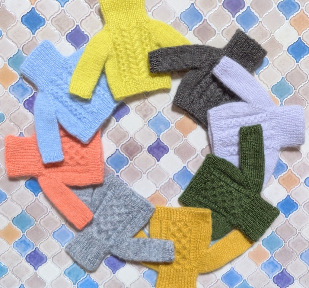 1/12サイズ カシミヤセーター