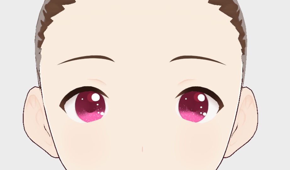 Cute Red Crimson Eyes - Free Vroid Eye Texture