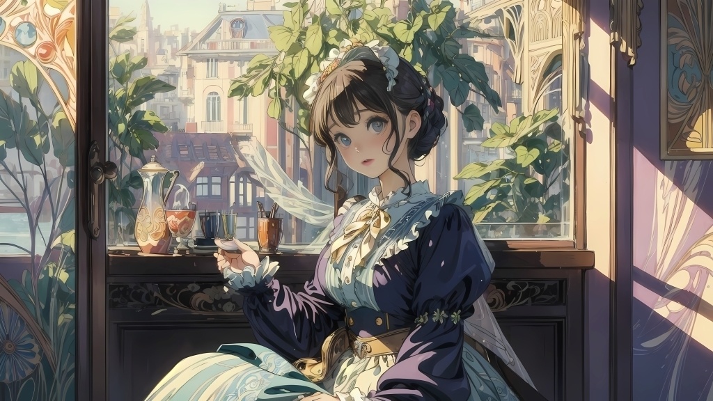 ロリータとアールヌーボー