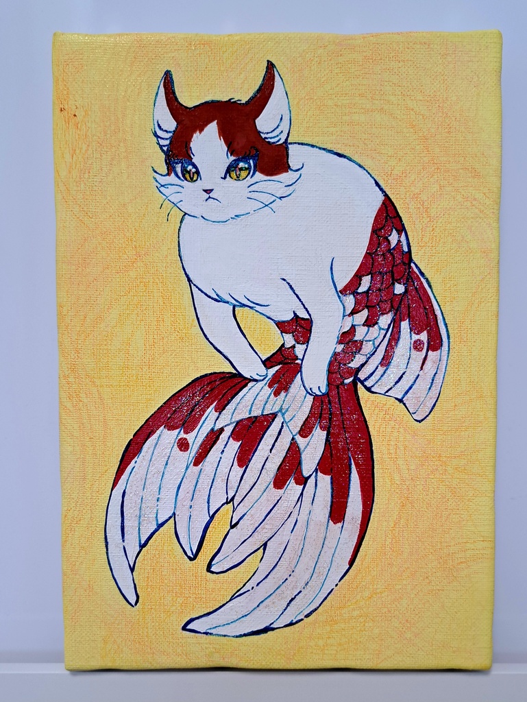 ニャーメイド 更紗金魚