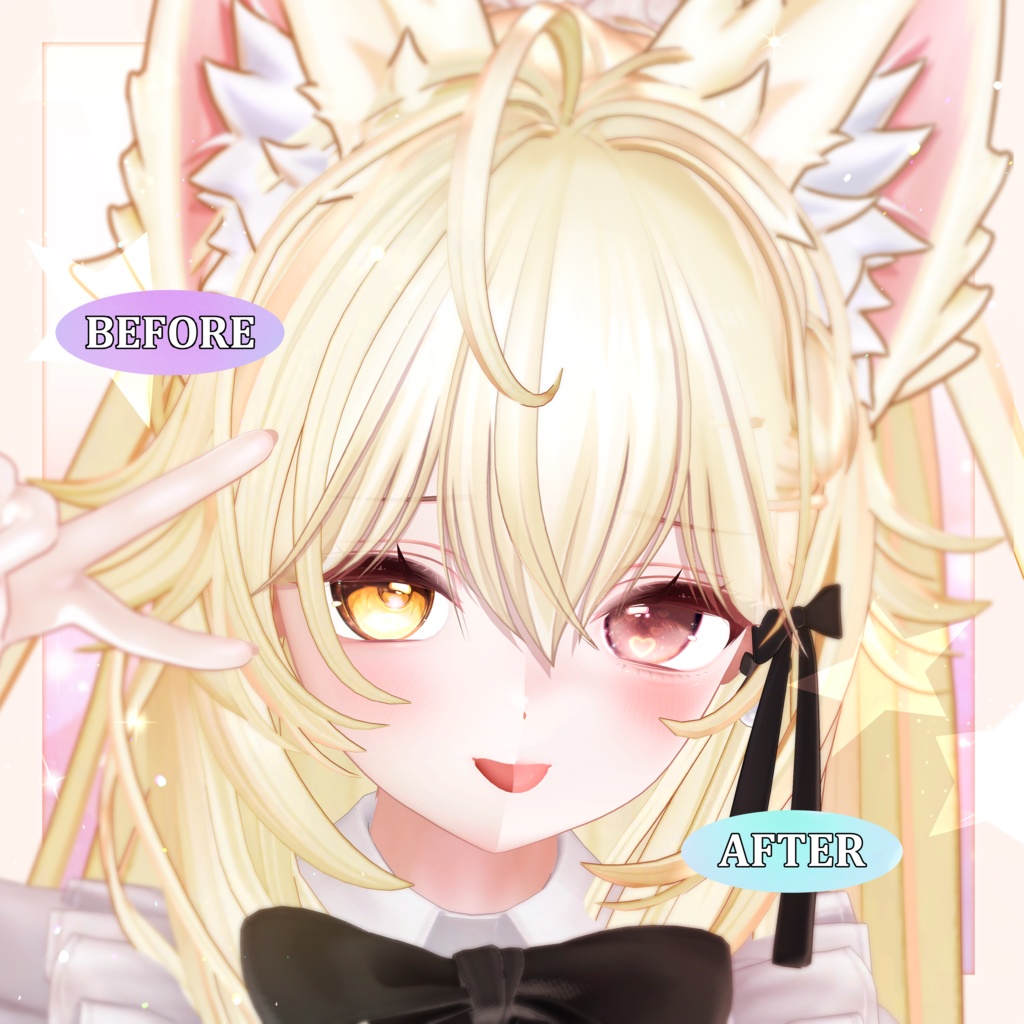 💫Mayo/まよ❤Chocolat MAKEUP_EYES_GIF+blendshape+SDF