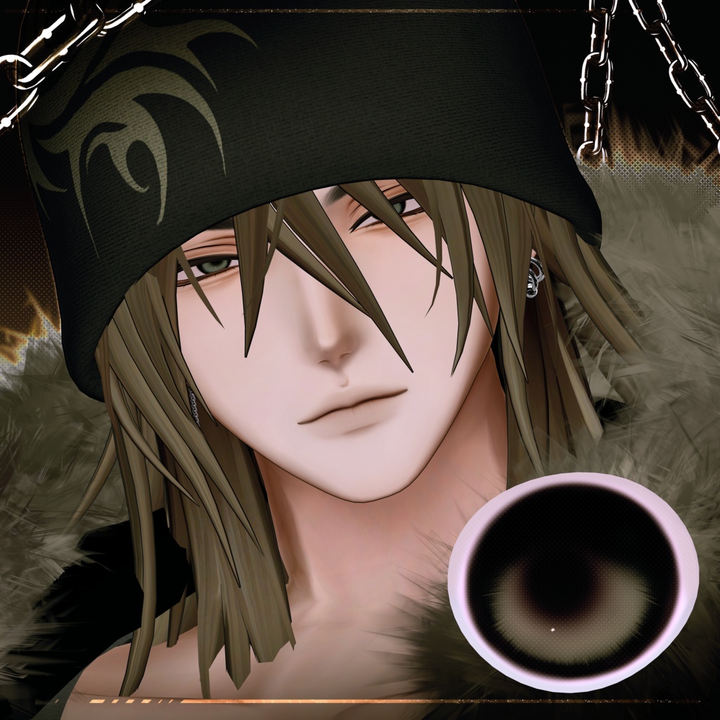 【Yuri/ 悠莉】 Makeup & eye & body & Face Blendshape