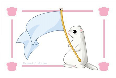 フェレットイラストカード ふぇれまに Booth