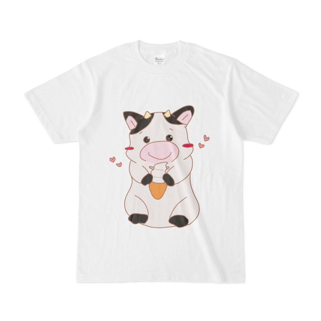 かわいいももちゃんTシャツ