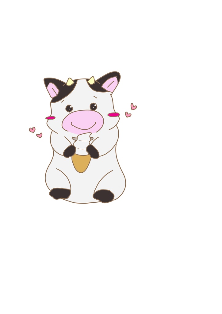 かわいいももちゃんTシャツ